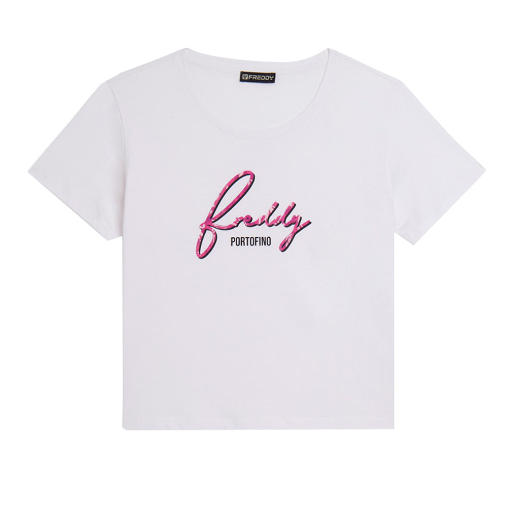 T-Shirt Freddy Donna - Bianco
