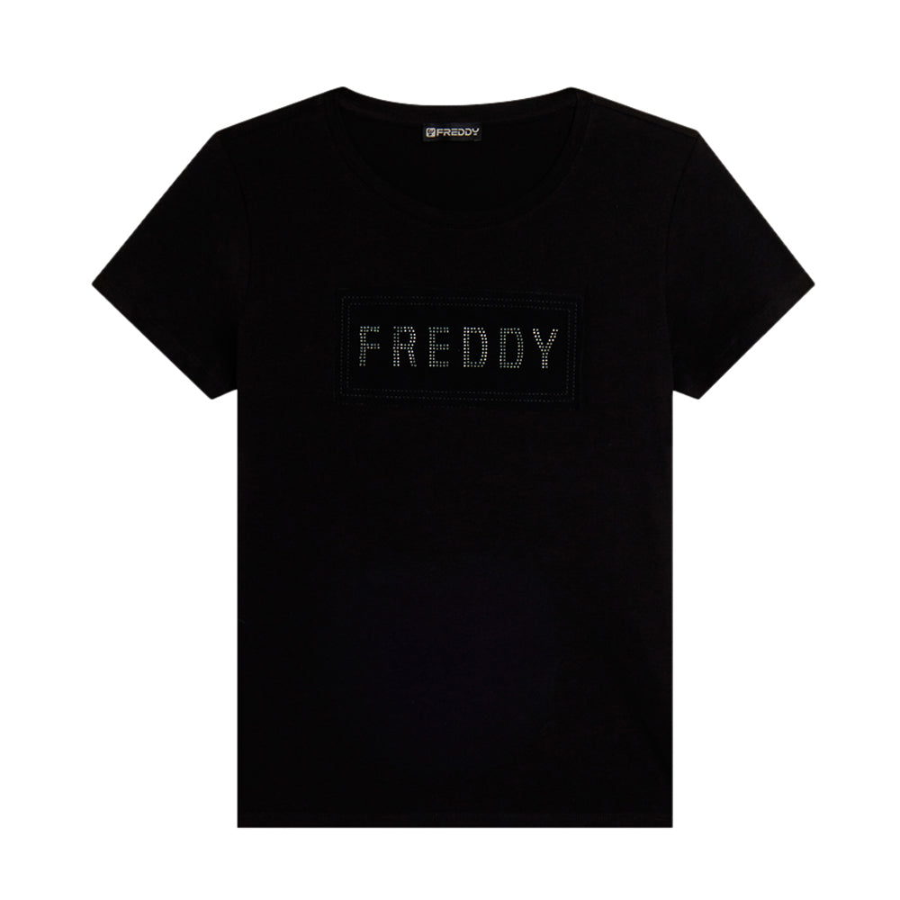 T-Shirt Freddy Donna - Nero