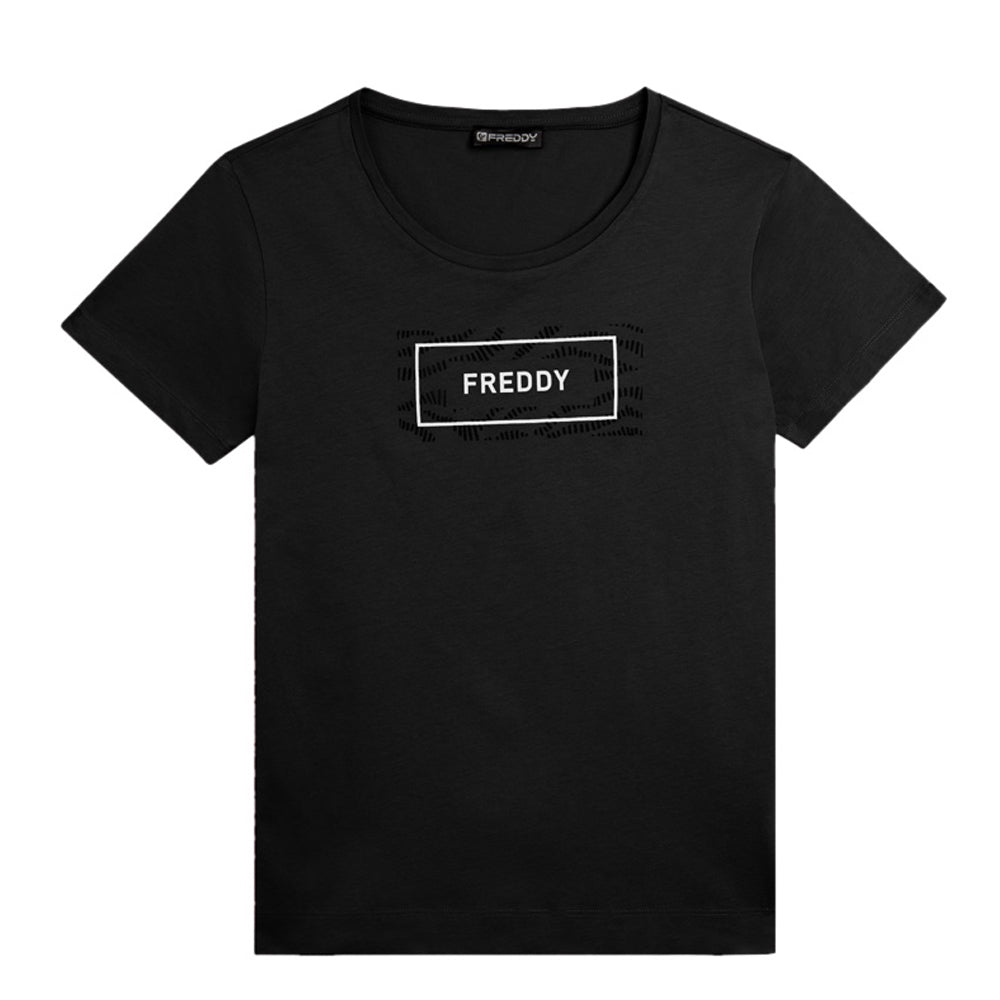T-Shirt Freddy Donna - Nero