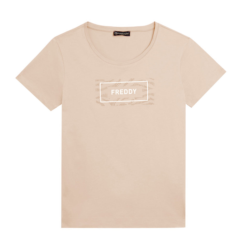 T-Shirt Freddy Donna - Beige