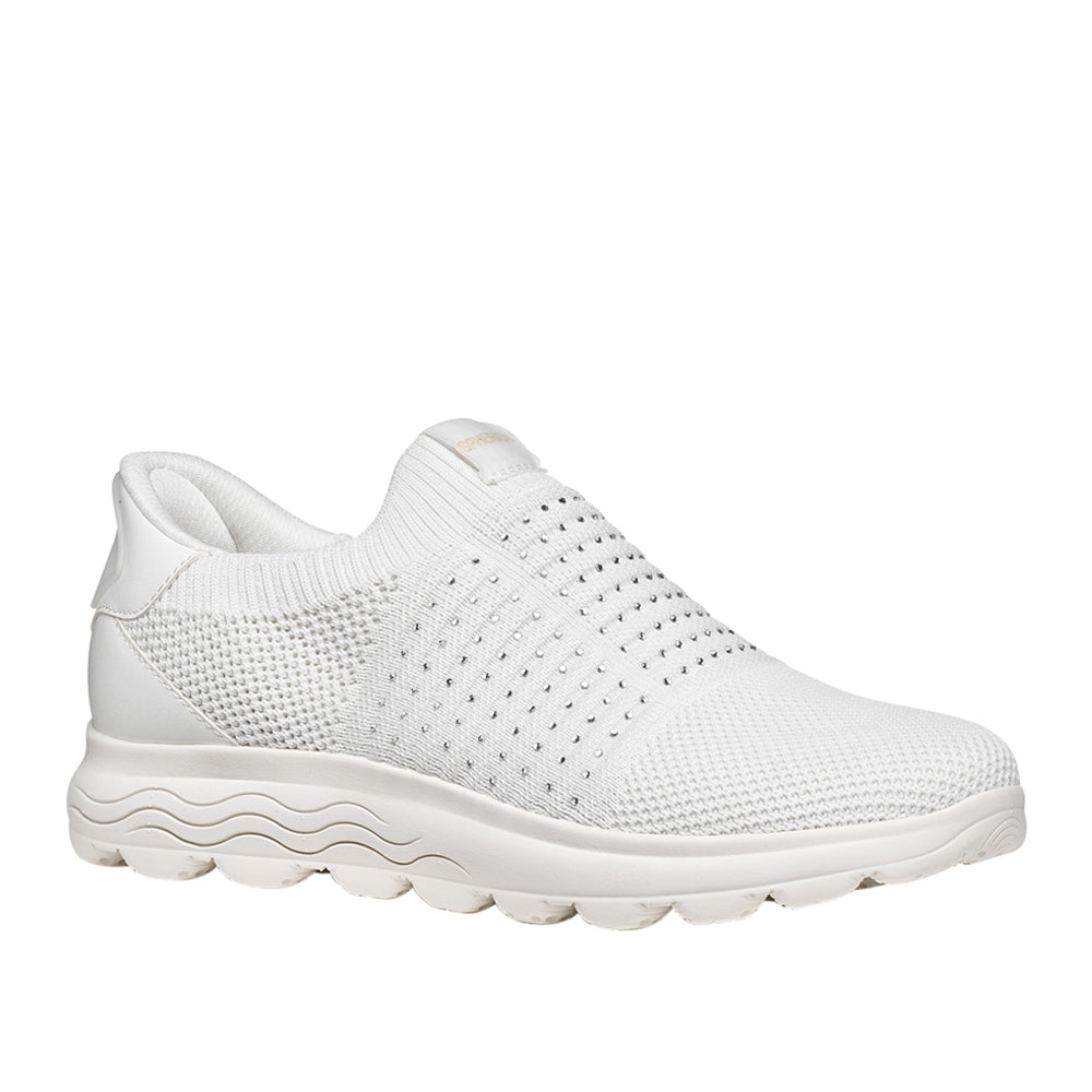 Slipon Geox Spherica Plus Donna - Bianco