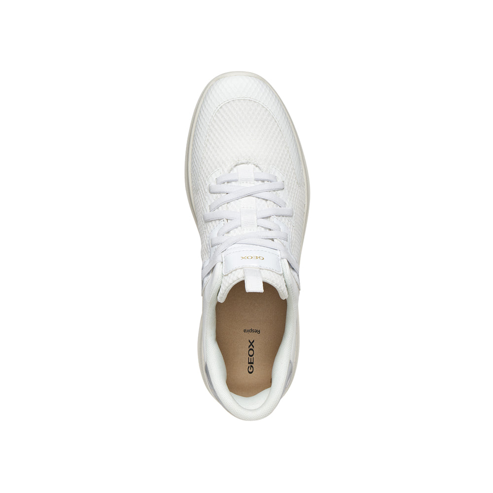 Sneakers Geox Plummery Plus Donna - Bianco