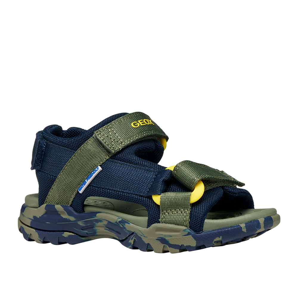 Sandalo Geox Borealis Bambino - Militare