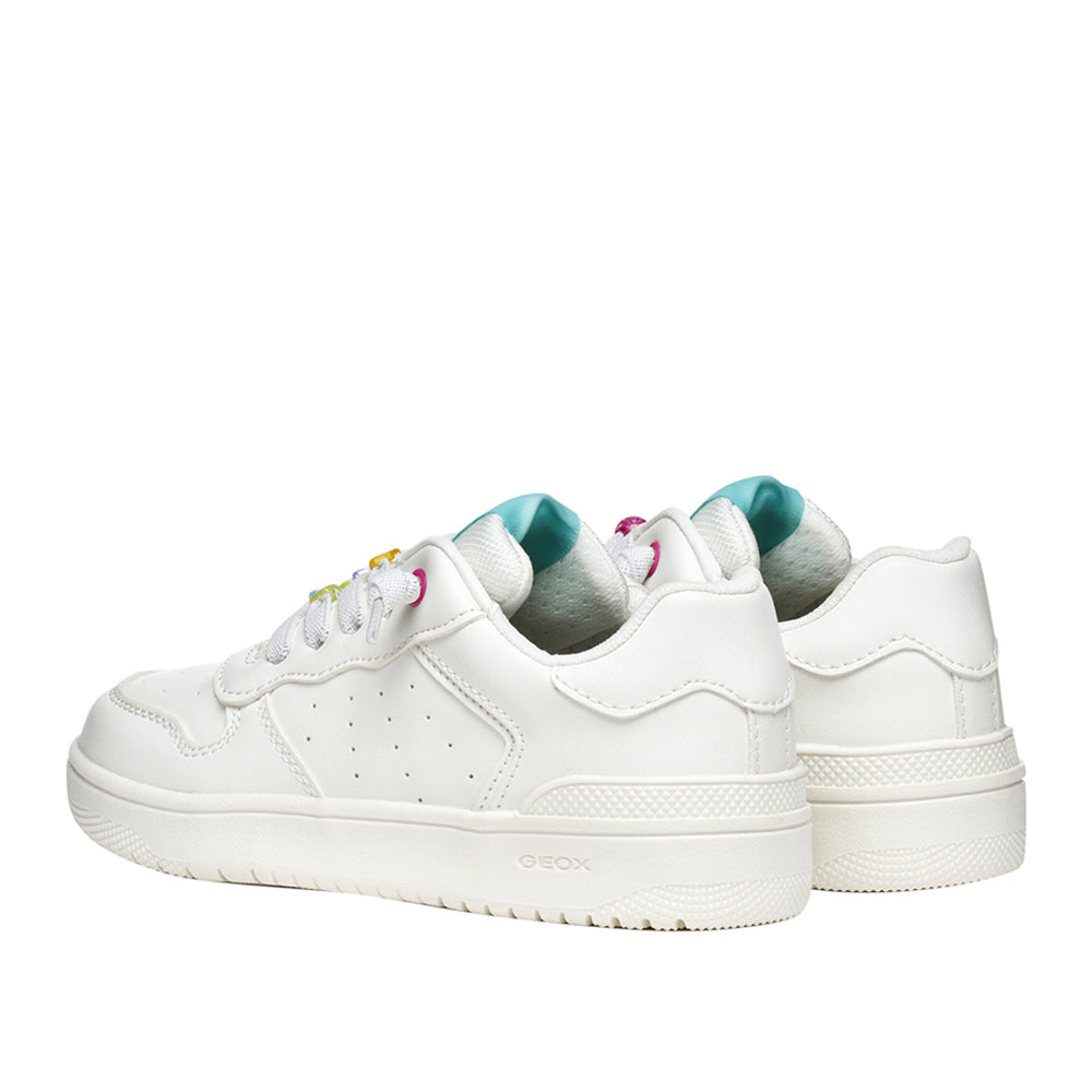Sneakers Geox Washiba D Bambina - Bianco