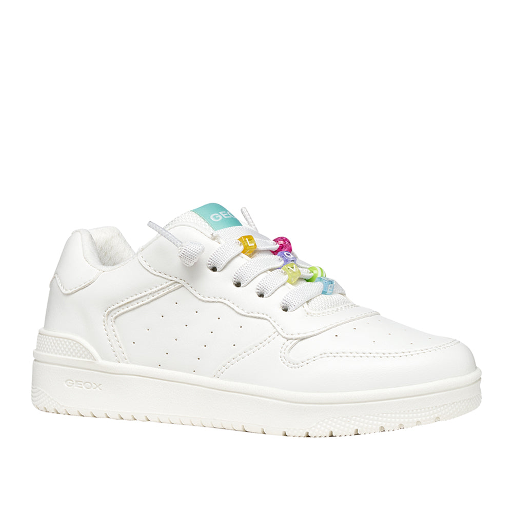 Sneakers Geox Washiba D Bambina - Bianco