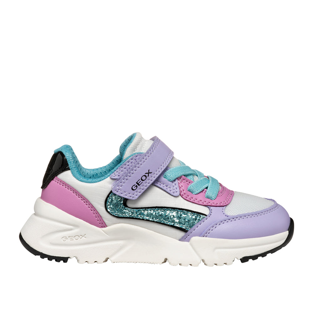 Sneakers Geox Loftus Bambina - Bianco