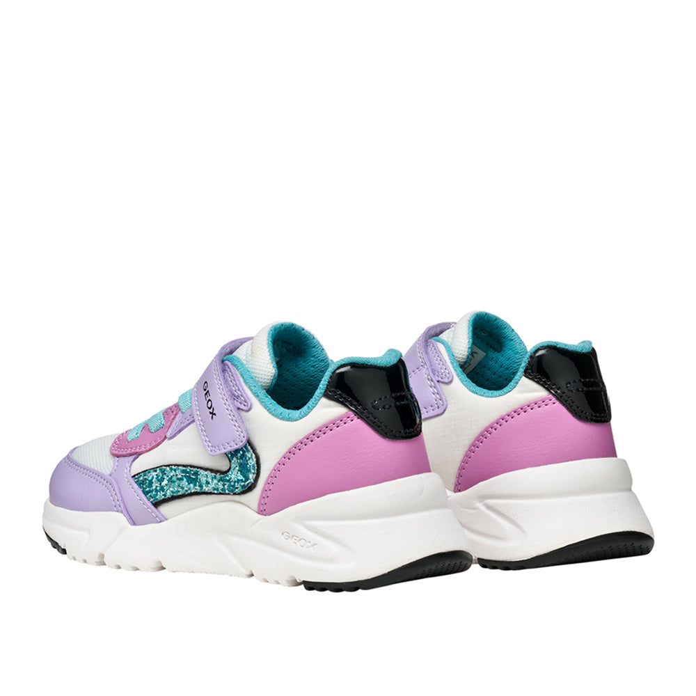 Sneakers Geox Loftus Bambina - Bianco