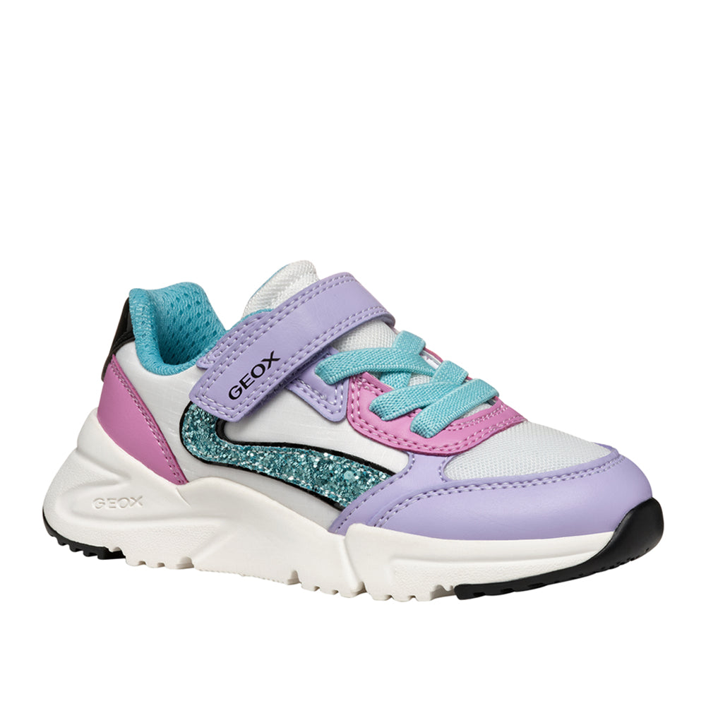Sneakers Geox Loftus Bambina - Bianco
