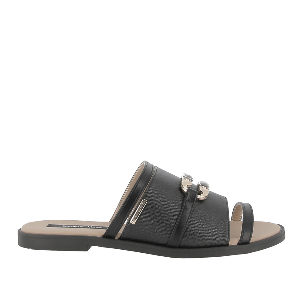 Ciabatta G.M. Venturi Donna - Nero
