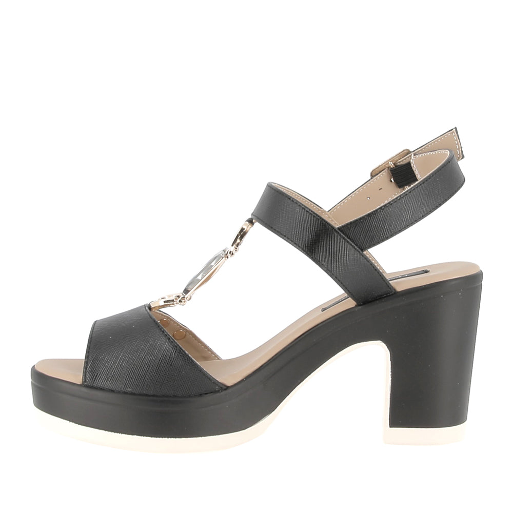 Sandalo G.M. Venturi Donna - Nero