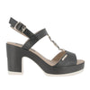 Sandalo g.m. venturi donna - nero
