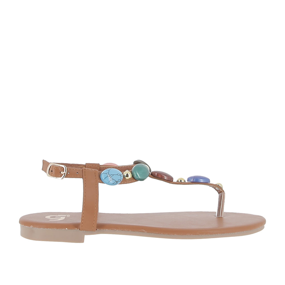 Sandalo Gold&Gold Donna - Marrone