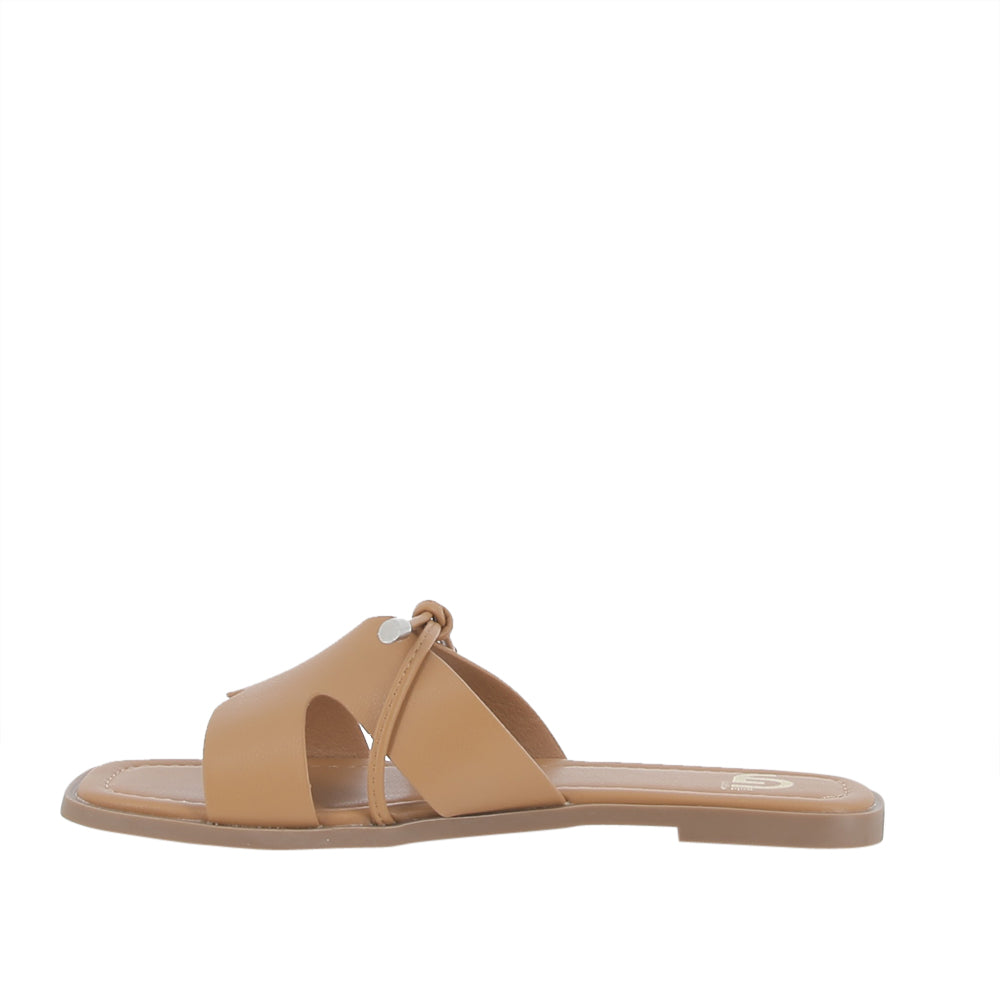 Ciabatta Gold&Gold Donna - Marrone