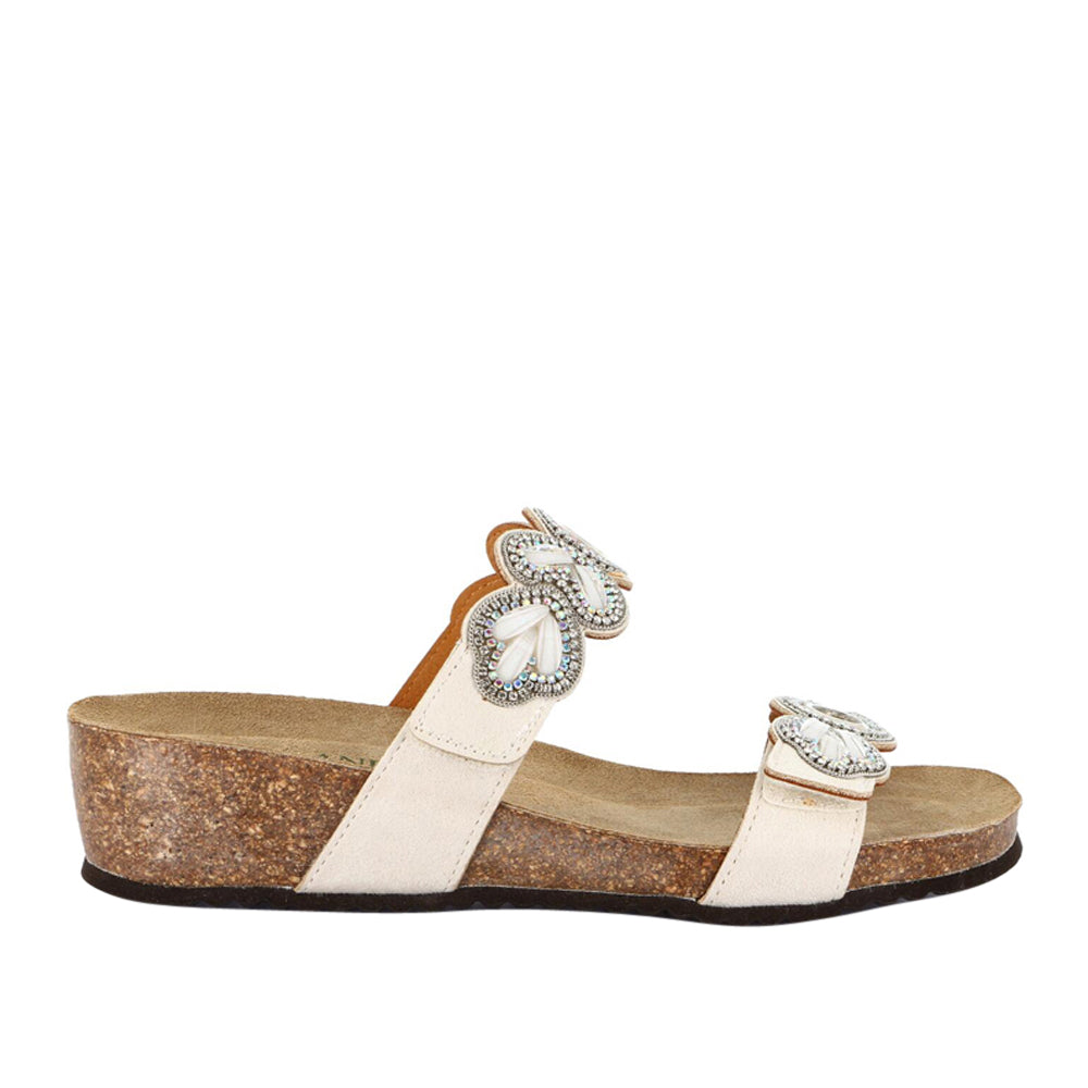 Sandalo Grunland 70 Memi Donna - Bianco