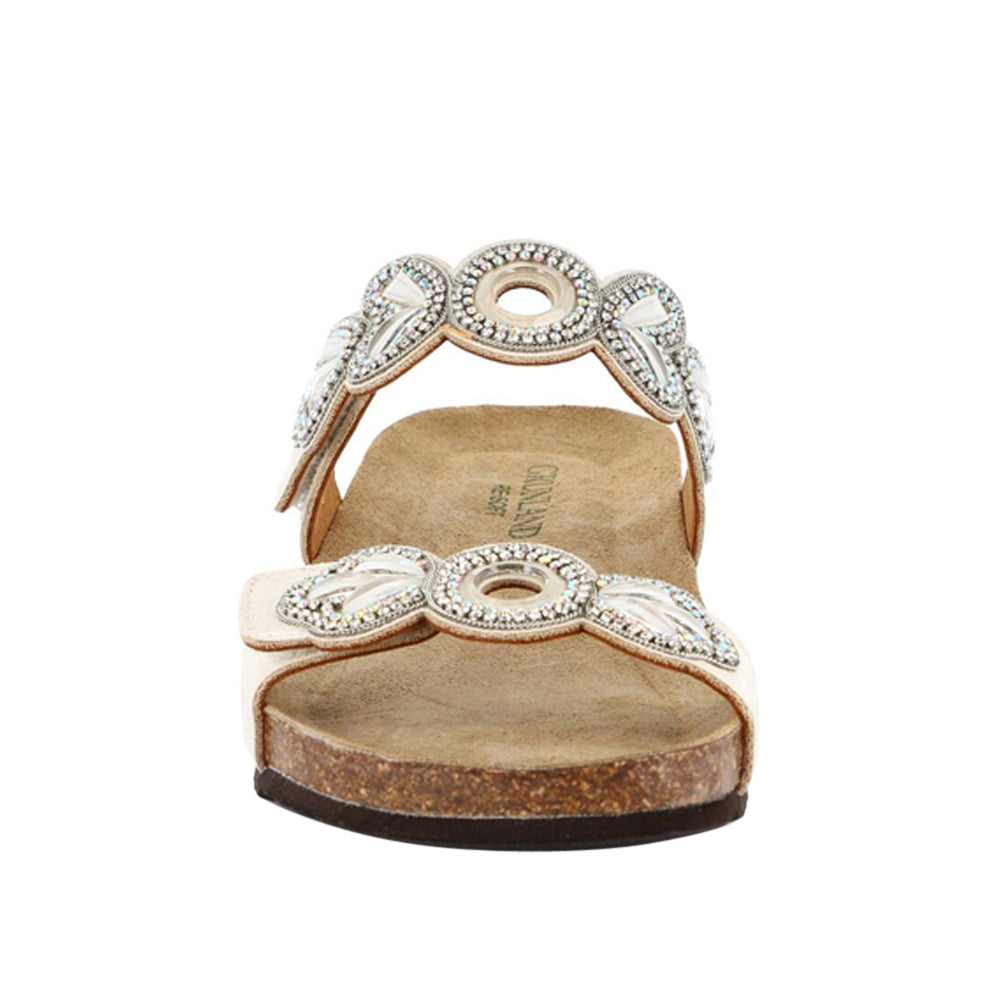 Sandalo Grunland 70 Memi Donna - Bianco
