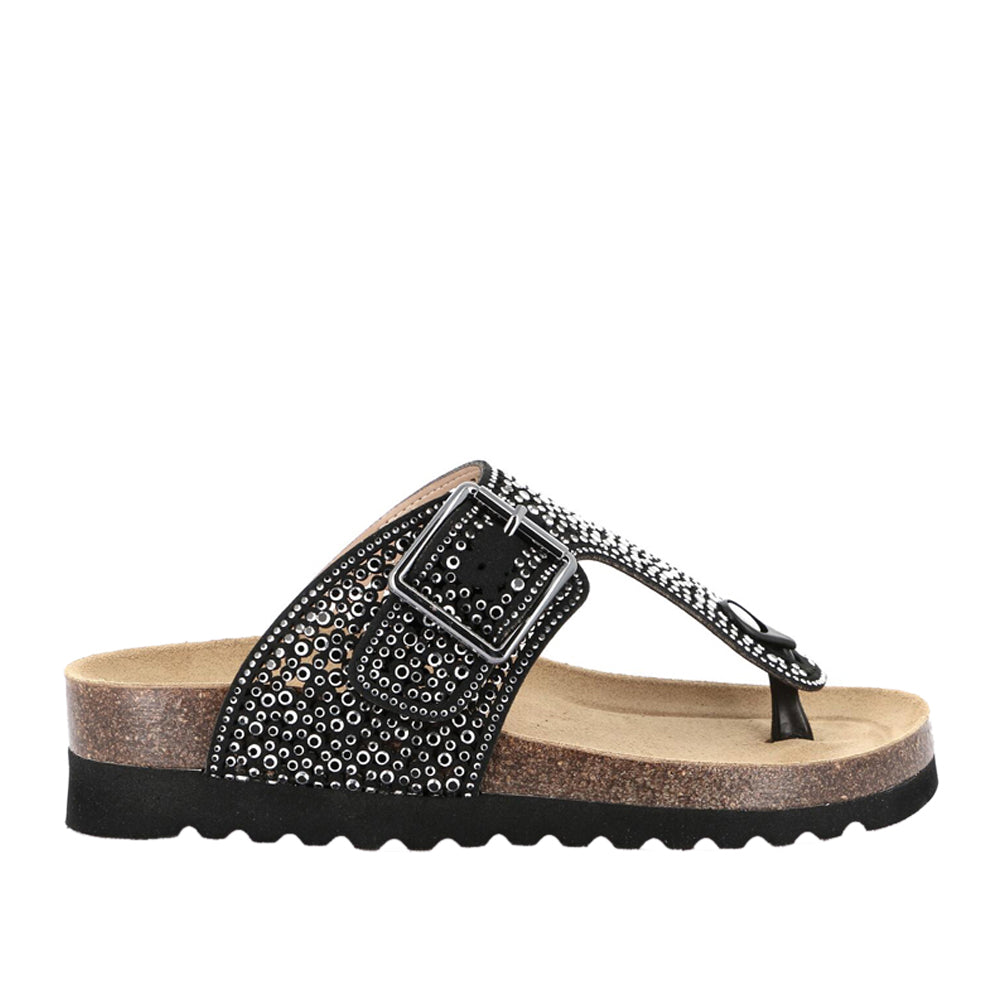 Sandalo Grunland M7 Hola Donna - Nero