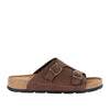 Ciabatta grunland 59 siru uomo - marrone