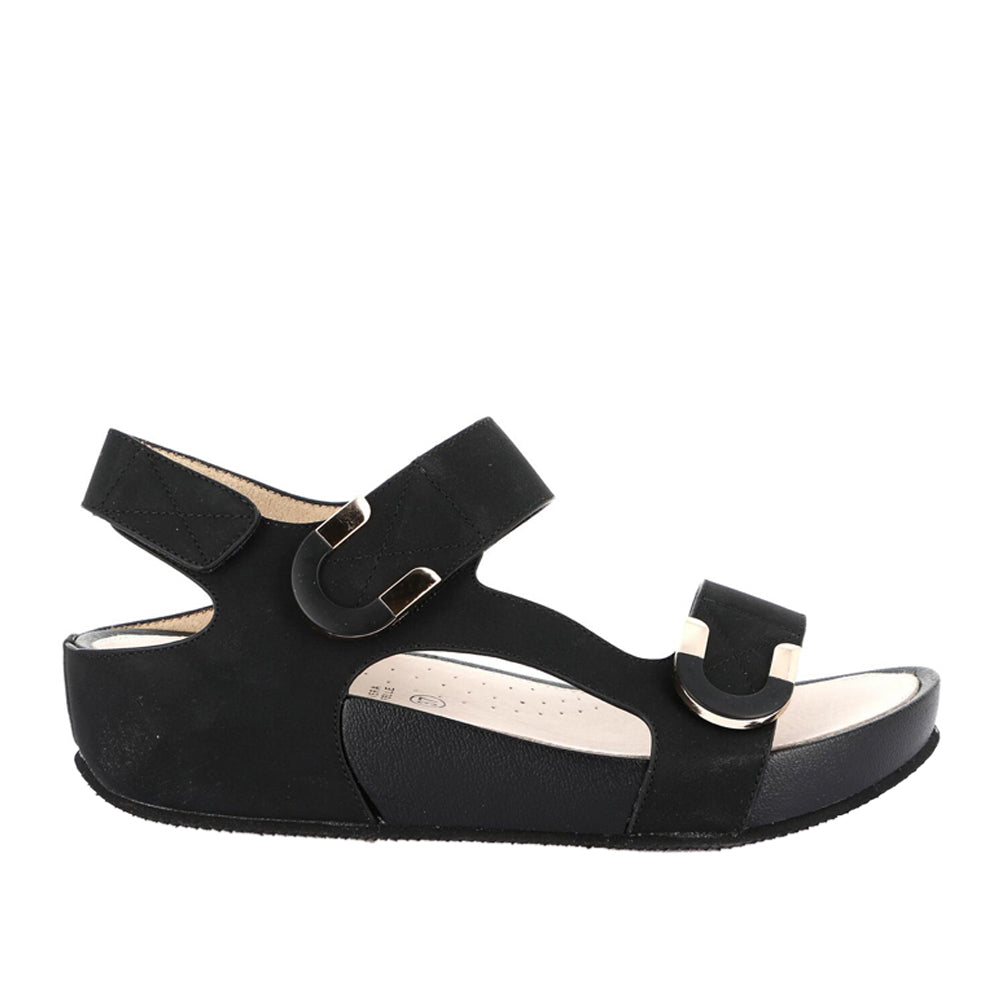Sandalo Grunland C9 Dira Donna - Nero