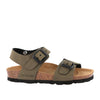 Sandalo grunland 40 luce bambino - verde