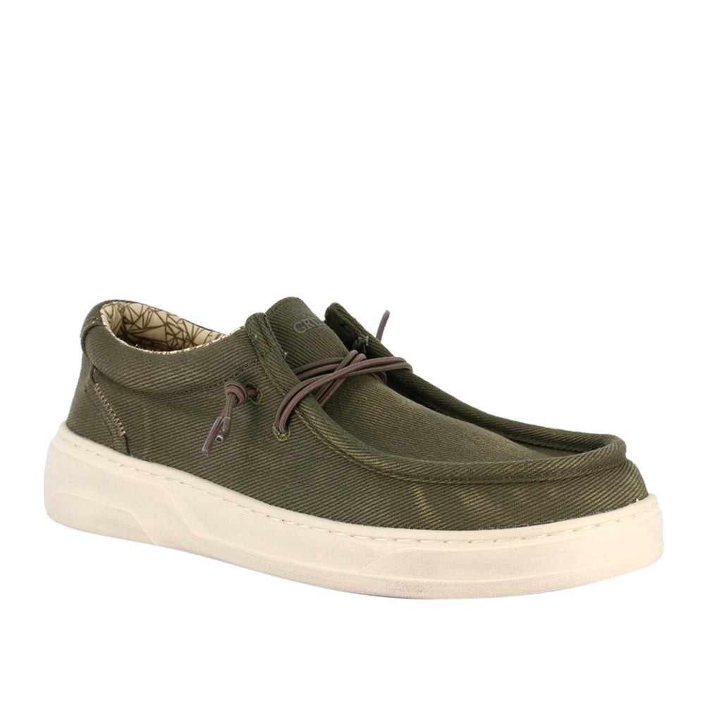 Slipon Grunland K7 Bent Uomo - Verde