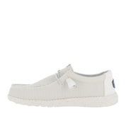 Slipon Hey Dude Wally Sport Mesh Uomo - Bianco