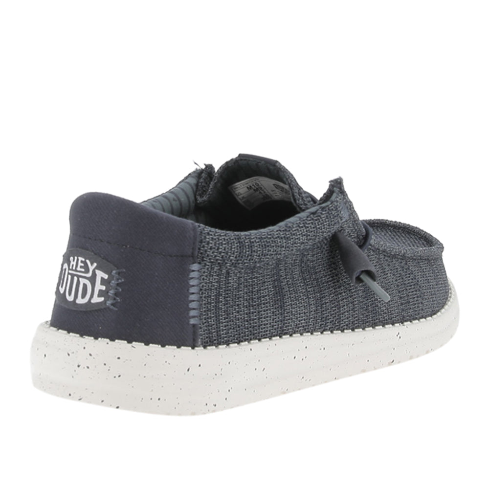 Slipon Hey Dude Wally Stretch Sox Uomo - Blu