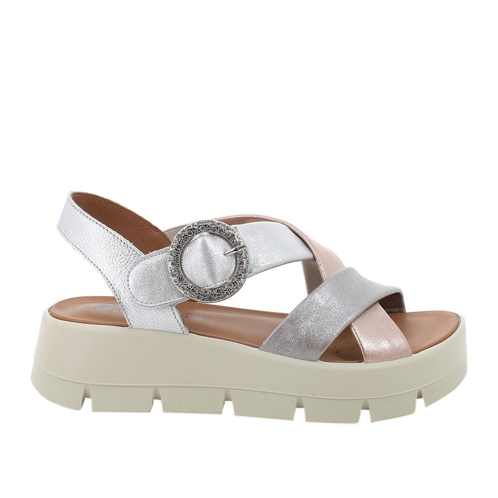 Sandalo Igi&Co Donna - Argento