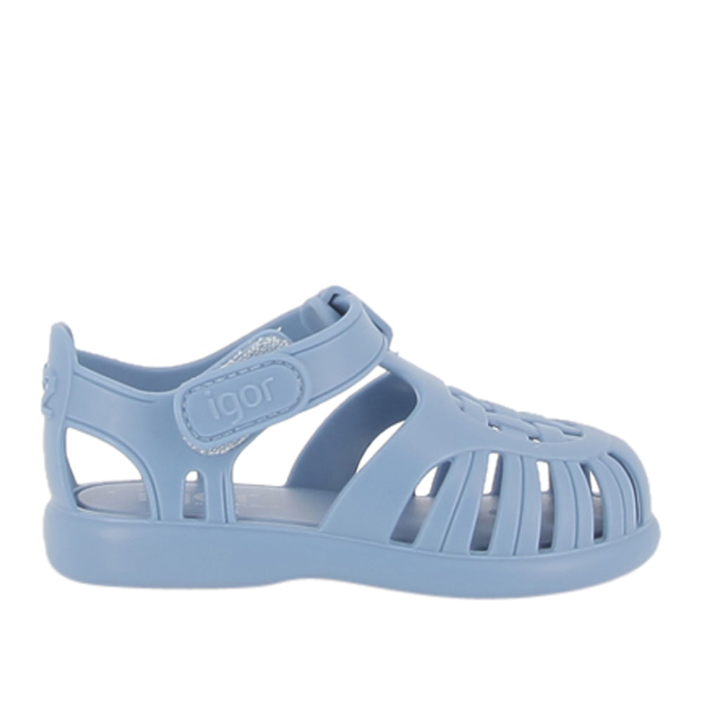 Sandalo Igor Tobby Solid Bimba - Blu