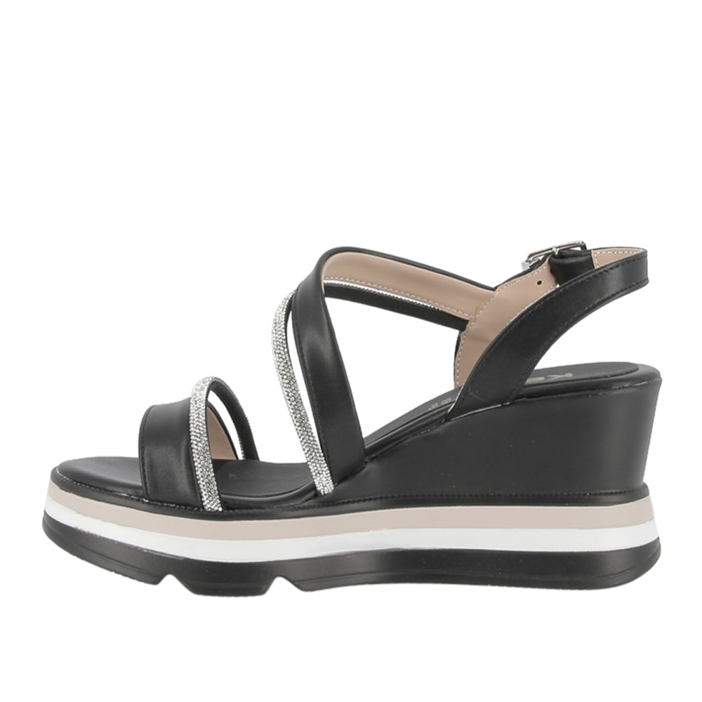 Sandalo Keys Donna - Nero