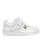 Sneakers Lelli Kelly Frangetta Mix Bambina - Bianco