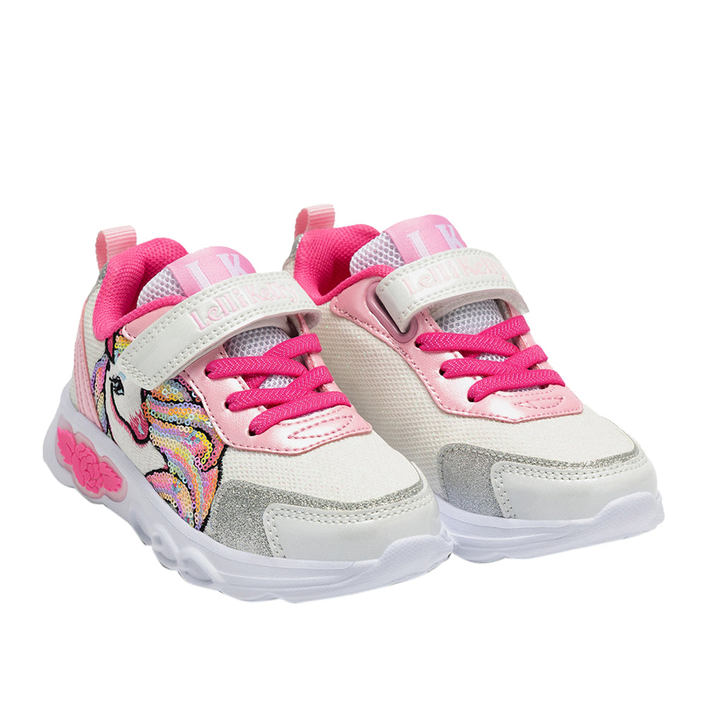 Sneakers Lelli Kelly Maggie Bambina - Bianco