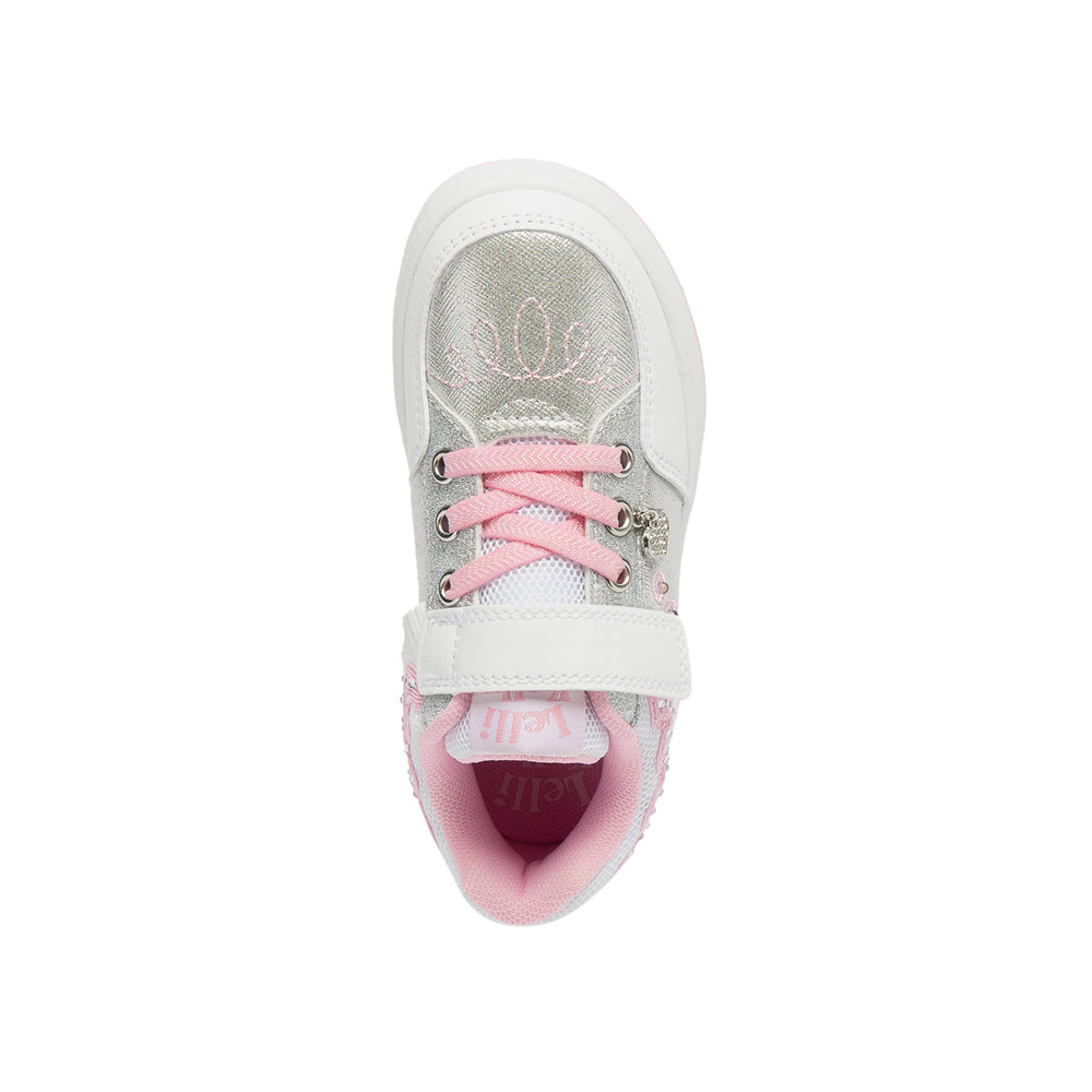 Sneakers Lelli Kelly Frangetta Mix Bambina - Bianco