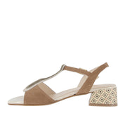 Sandalo Linea Uno Donna - Marrone