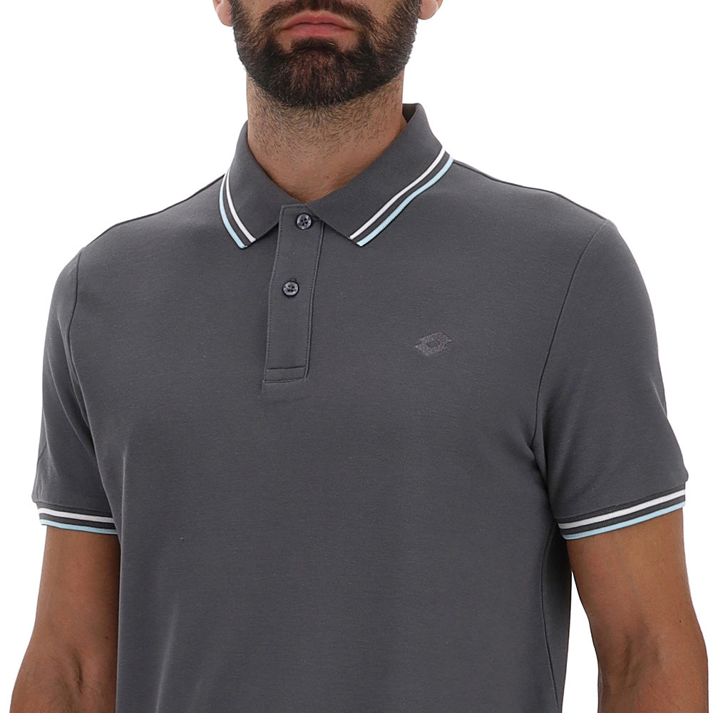 Polo Lotto Uomo - Grigio