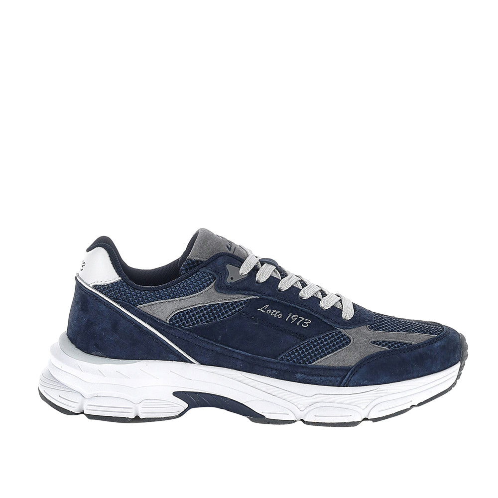 Sneakers Lotto Boston Amf Msh/sue Uomo - Blu
