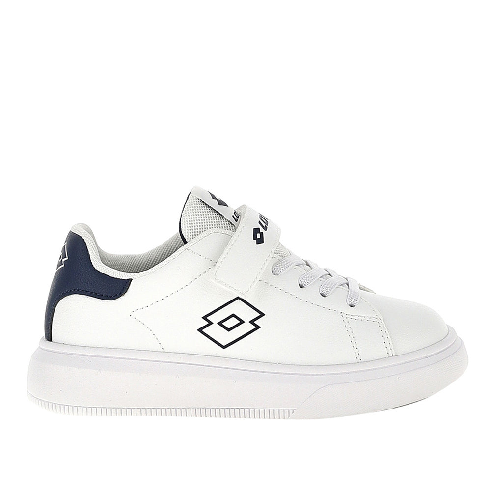 Sneakers Lotto Day Prince Amf Cl S Unisex Bambino - Bianco