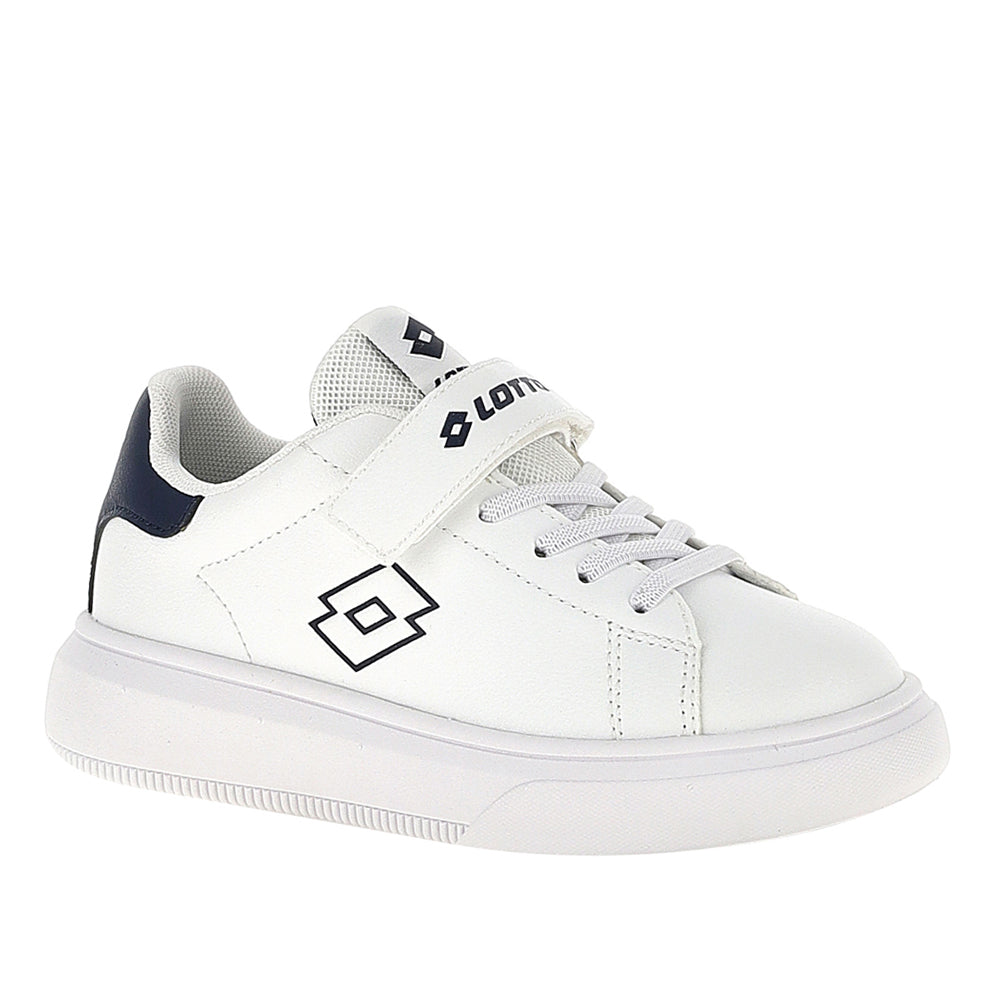 Sneakers Lotto Day Prince Amf Cl S Unisex Bambino - Bianco