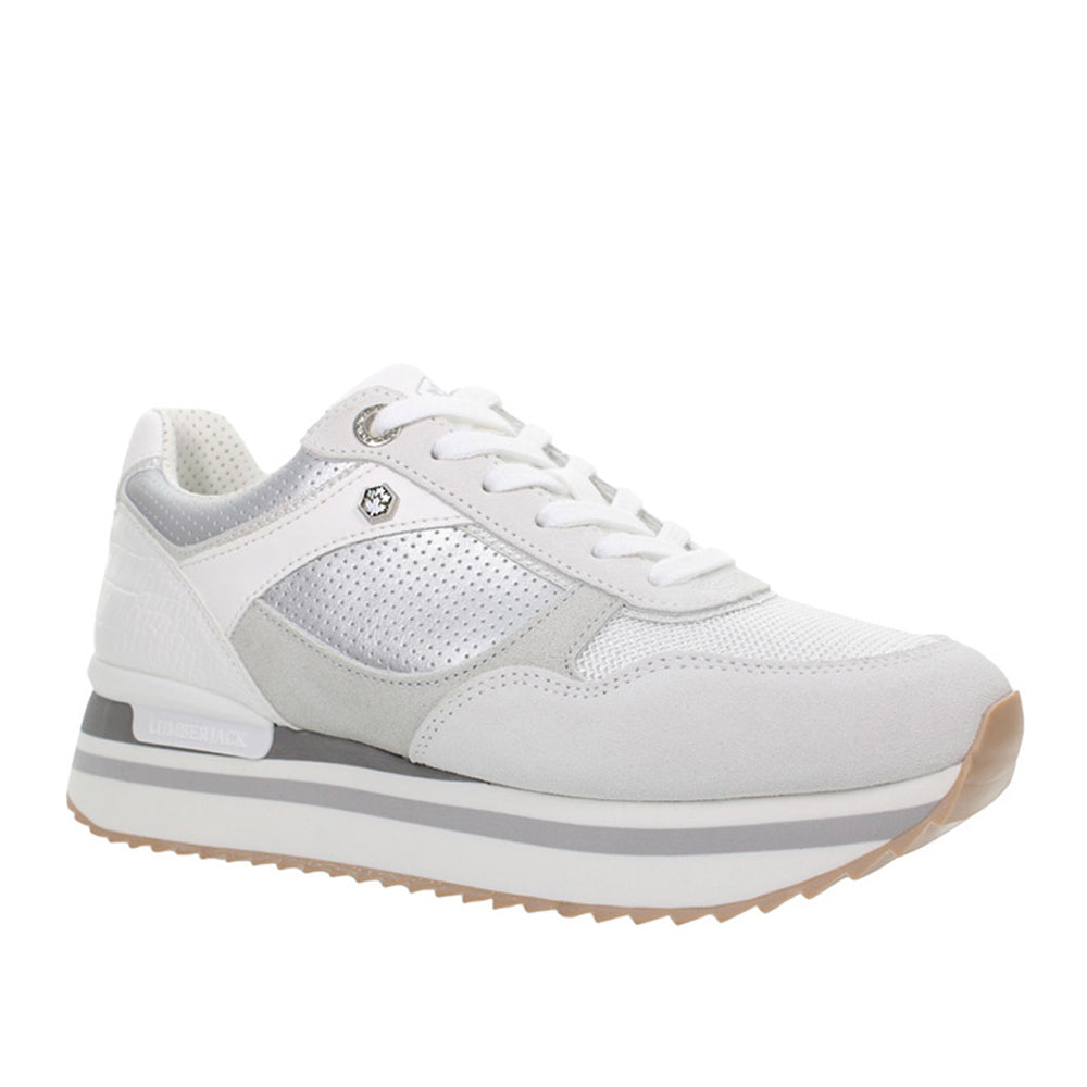 Sneakers Lumberjack Cecilia Donna - Bianco