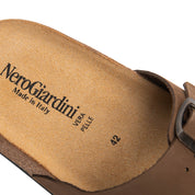 Sandalo NeroGiardini Uomo - Marrone