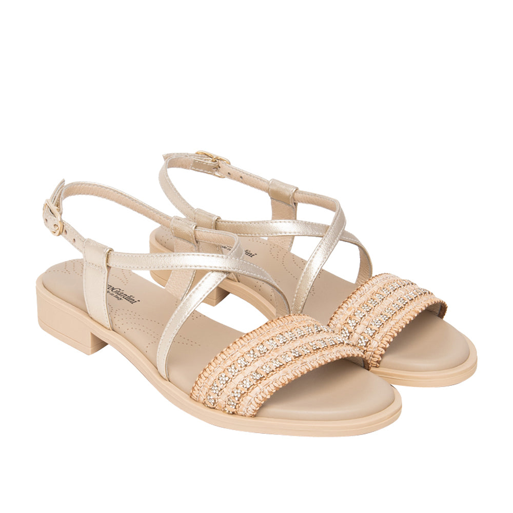 Sandalo NeroGiardini Donna - Beige