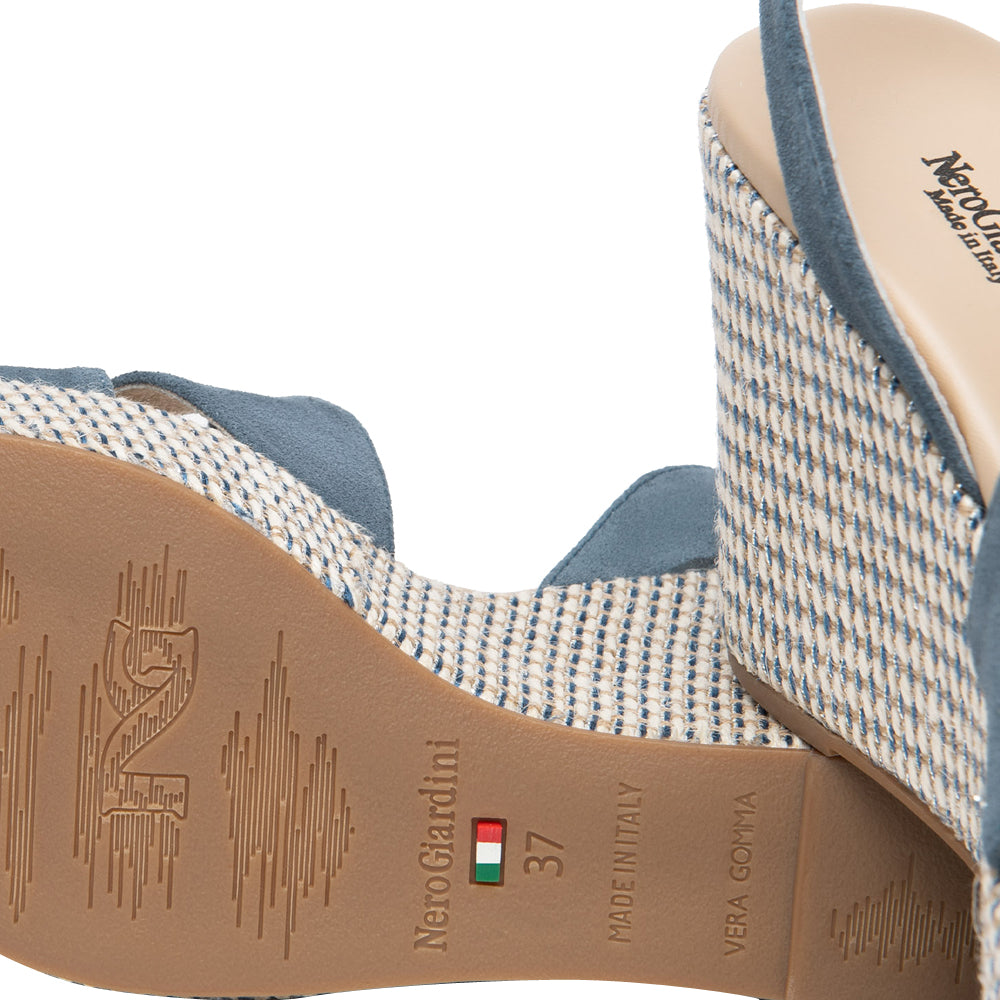 Sandalo NeroGiardini Donna - Blu