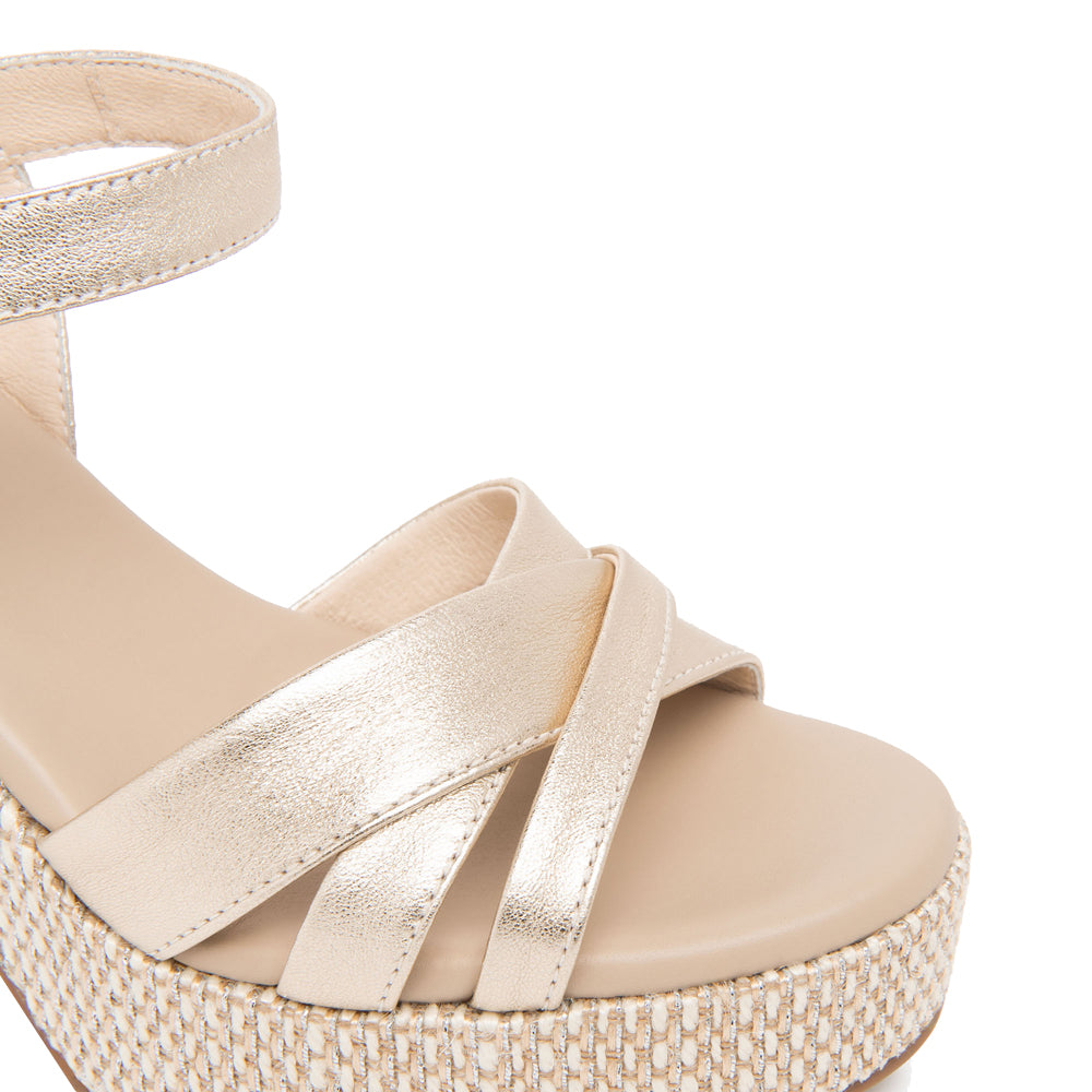 Sandalo NeroGiardini Donna - Beige