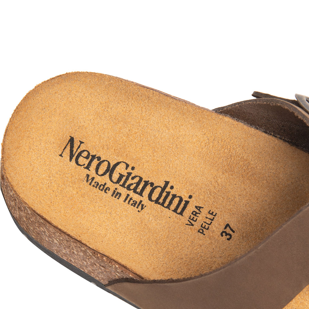 Sandalo NeroGiardini Donna - Marrone