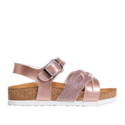 Sandalo NeroGiardini Bambina - Rosa