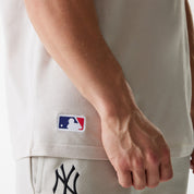 T-Shirt New Era New York Yankees Uomo - Beige