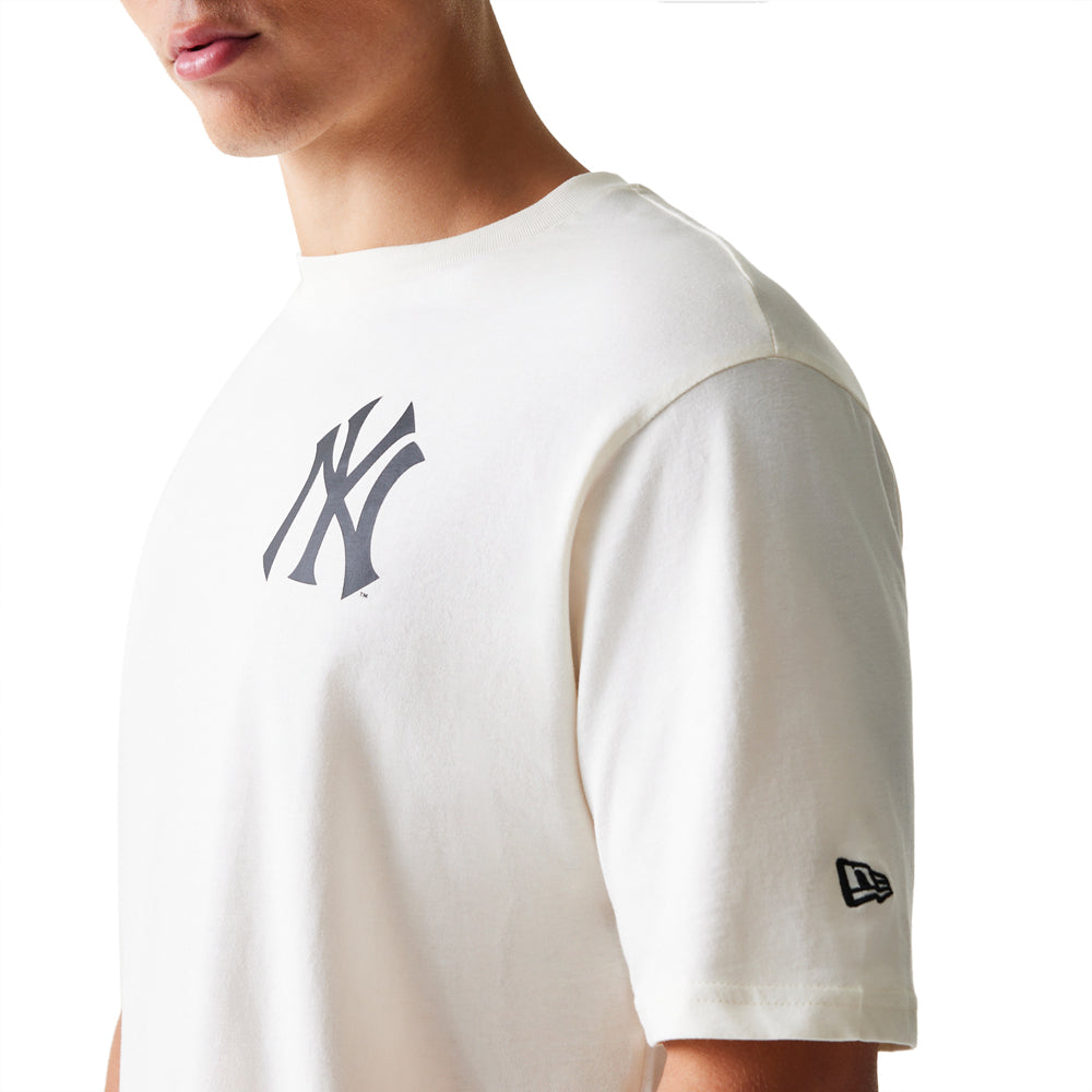T-Shirt New Era New York Yankees Uomo - Bianco