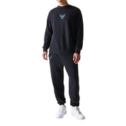 Felpa New Era Chicago Bulls Uomo - Nero