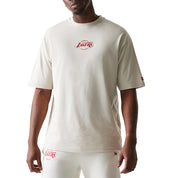 T-Shirt New Era Los Angeles Lakers Uomo - Beige