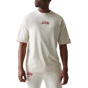 T-Shirt New Era Los Angeles Lakers Uomo - Beige