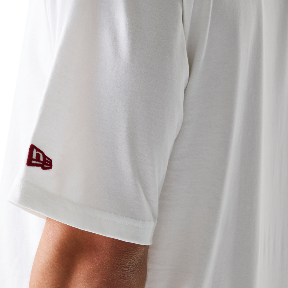 T-Shirt New Era Chicago Bulls Uomo - Bianco